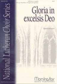 Gloria in Excelsis Deo SATB choral sheet music cover Thumbnail